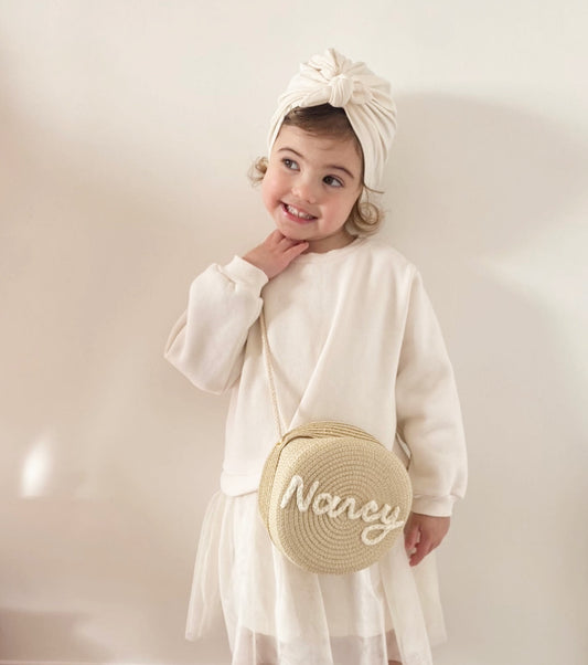 Personalised Rattan Bag