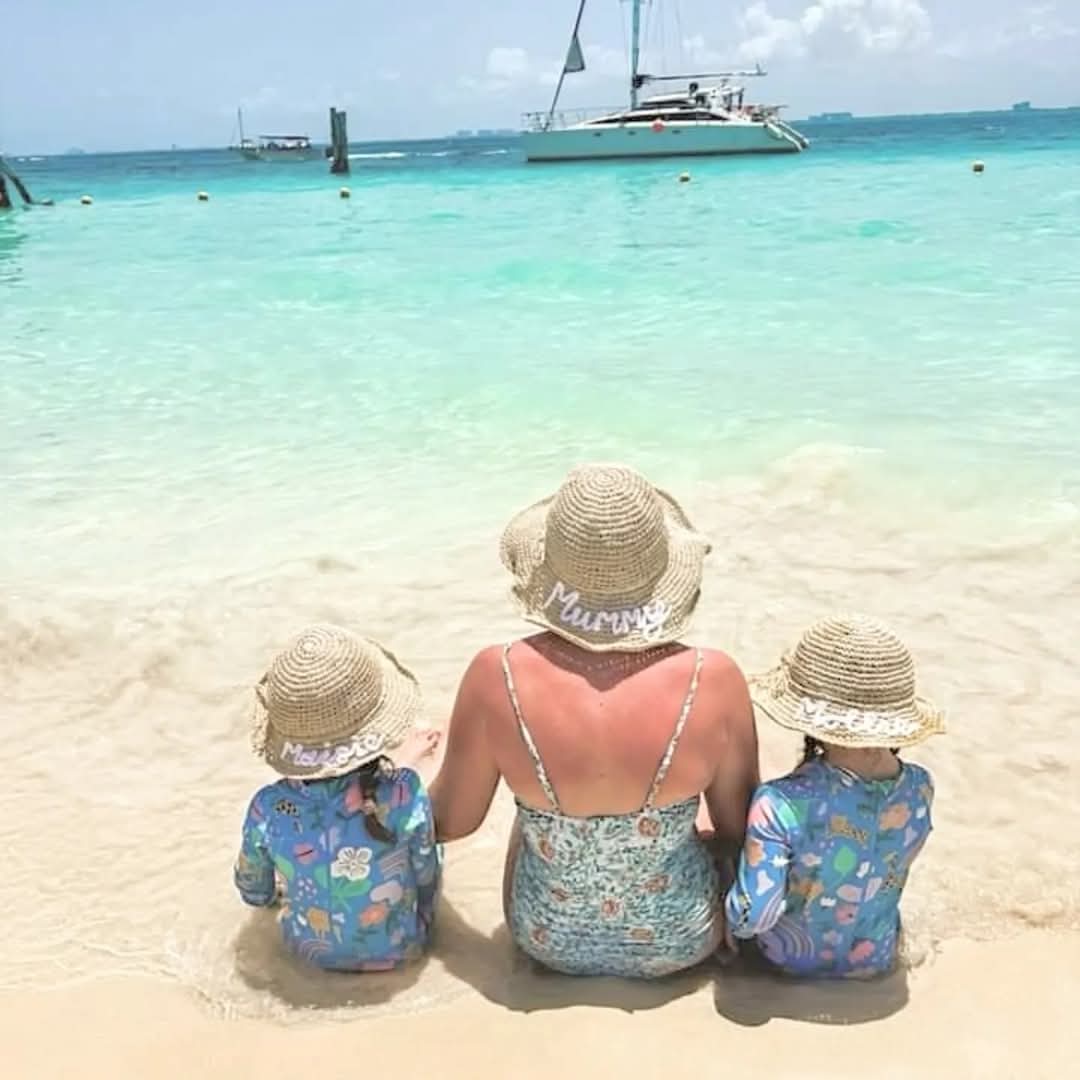 Personalised Adult Straw Hat