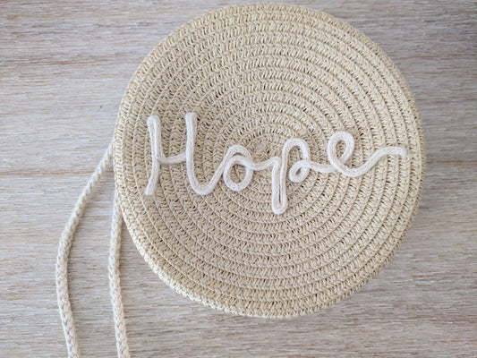 Personalised Rattan Bag