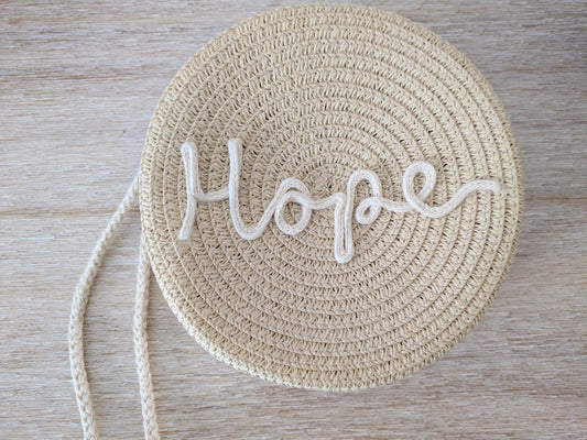 Personalised Rattan Bag