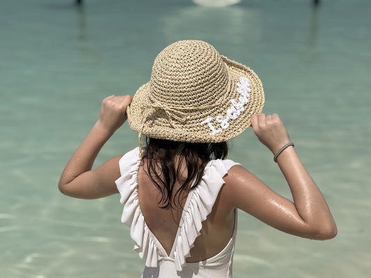 Personalised Child Straw Hat