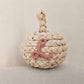 Personalised Petite Straw Pumpkin
