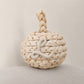 Personalised Petite Straw Pumpkin