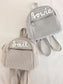 Personalised Corduroy Backpack
