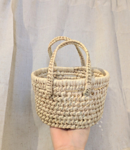 Personalised Mini Basket Bag