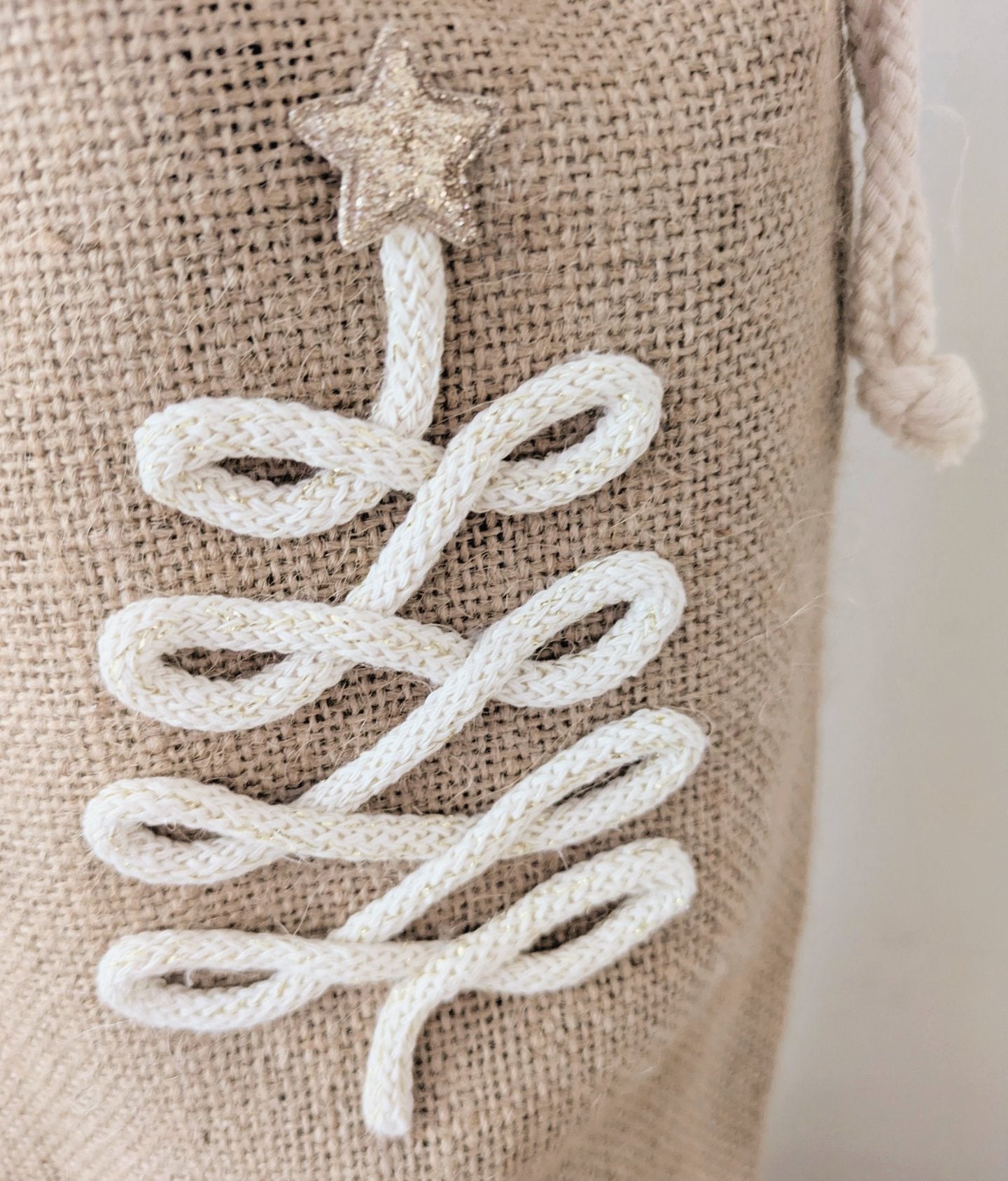 Personalised Jute Bottle Bag